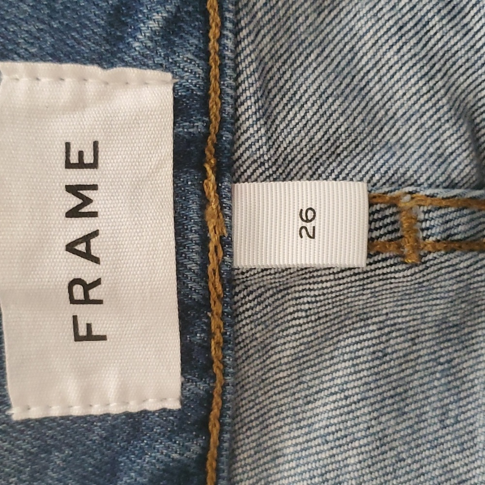Frame le High straight blue jeans size 26 - Picture 7 of 16